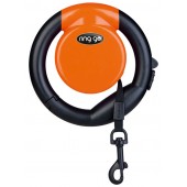 Ring Go Retractable Leash - Orange